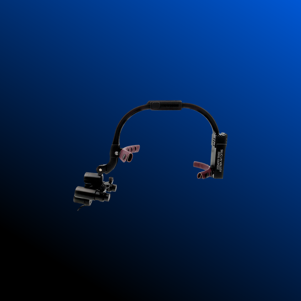 LED lighted dental visor