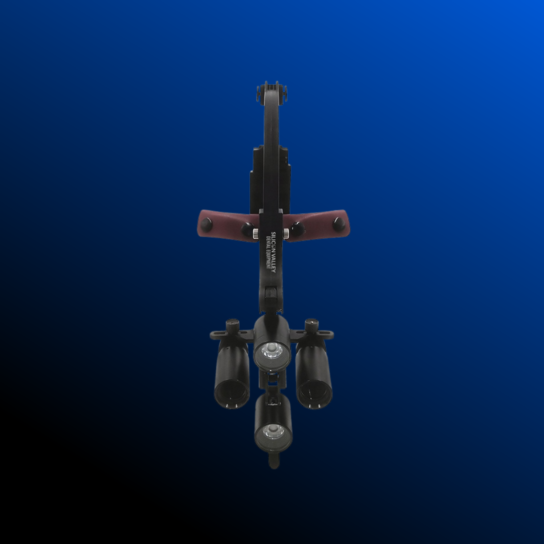 LED lighted dental visor